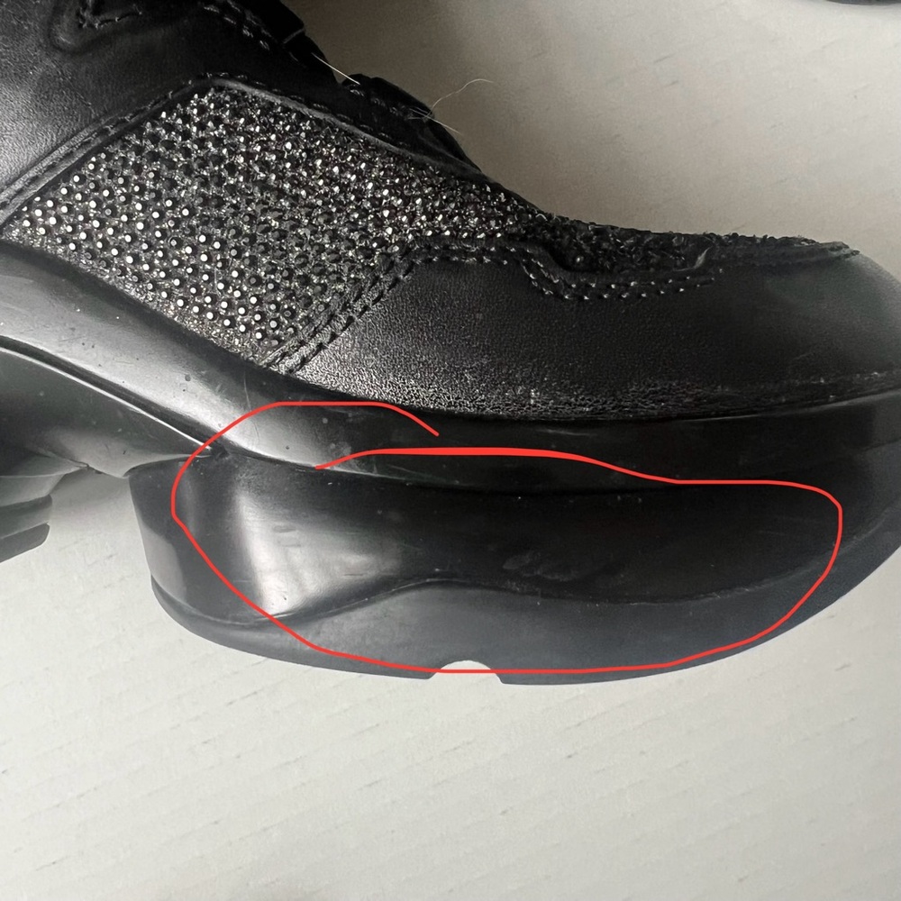 Michael Kors Glitter Olympia Extreme Trainer Sneaker Size 9 - Picture 10 of 10